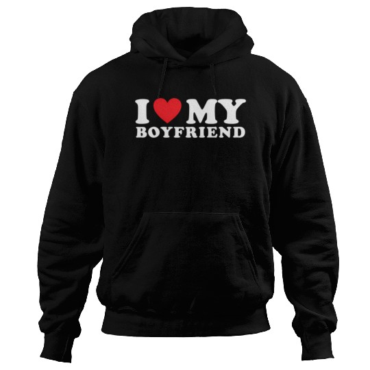 I Love My Boyfriend I Heart My Boyfriend Bf Hoodies