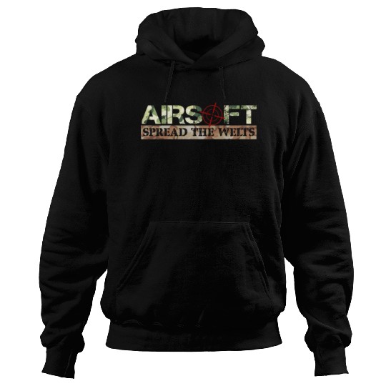 Spread The Welts Airsoft Bb Gun Rifle Hoodies