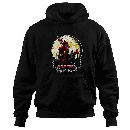 Wendigo New Monster inwalker Cryptid Evil Hoodies