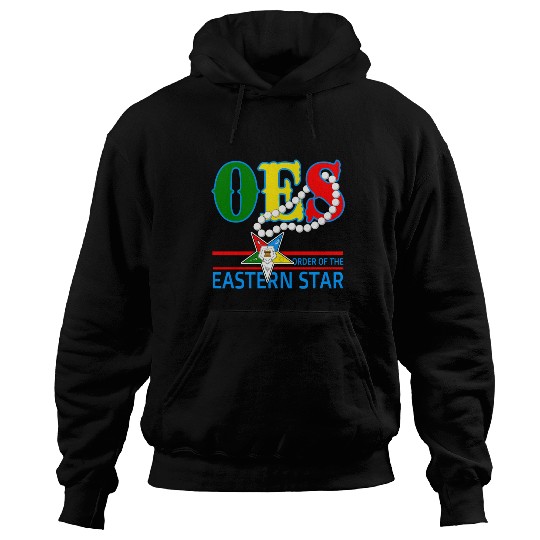 Oes Star Necklace Order Of The Eastern Star Hoodies