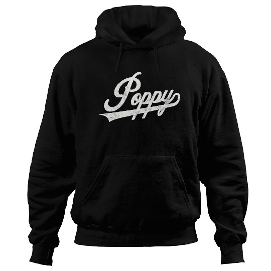Poppy Style Fatherâ€™S Day For Papa Grandpa Hoodies
