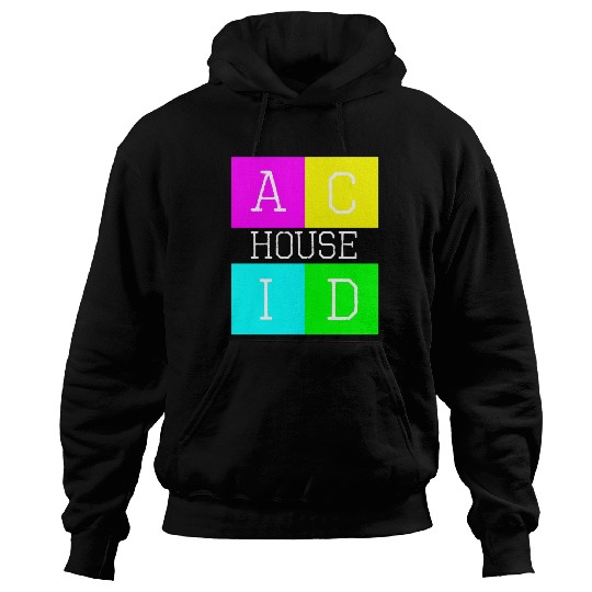 Acid house logo Hoodies