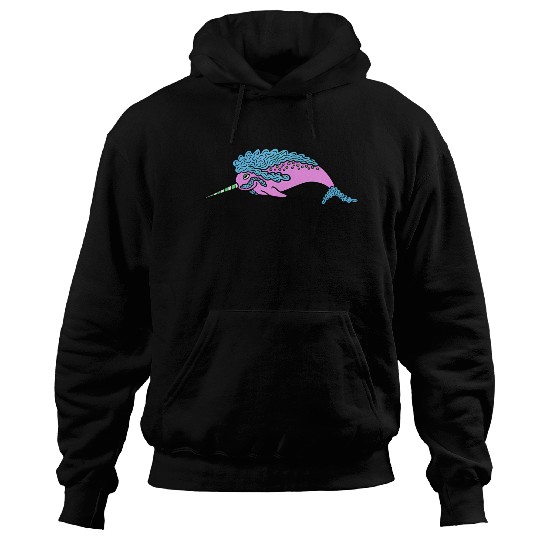 Seapoodle Narwhal Hoodies