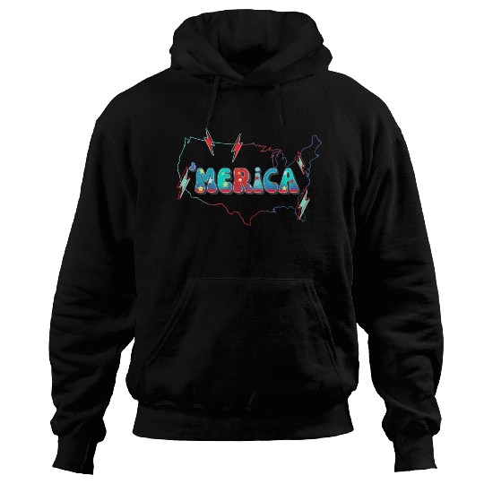 Merica Happy 4Th Of July Independence American Day Hoodies