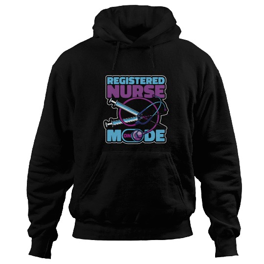 Registered Nurse Mode On Hotal Registered Hoodies