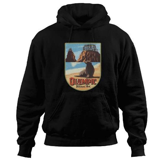 olympic national park Hoodies