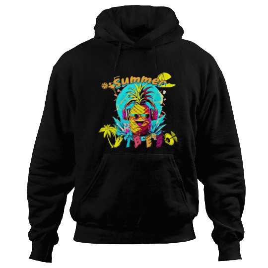 Summer Vibes Pineapple Party Hoodies