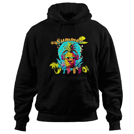 Summer Vibes Pineapple Party Hoodies