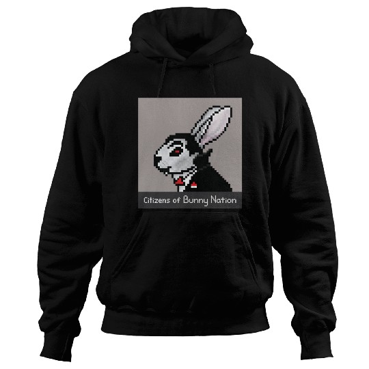 Citizens of Bunny Nation NFT #32 Artwork Hoodies