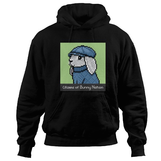 Citizens of Bunny Nation NFT #40 Artwork Hoodies