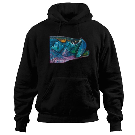 Tarpon Kaleidoscope Saltwater Fly Fishing Hoodies