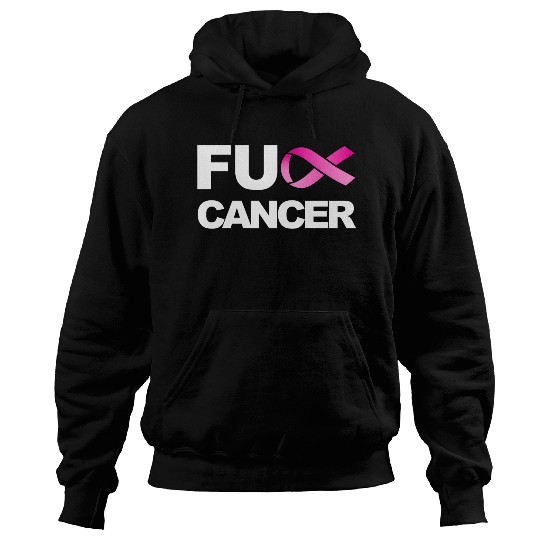 Fuck Cancer For Breast Cancer Awareness Hoodies