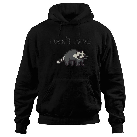 raccoon, i don´t care Hoodies
