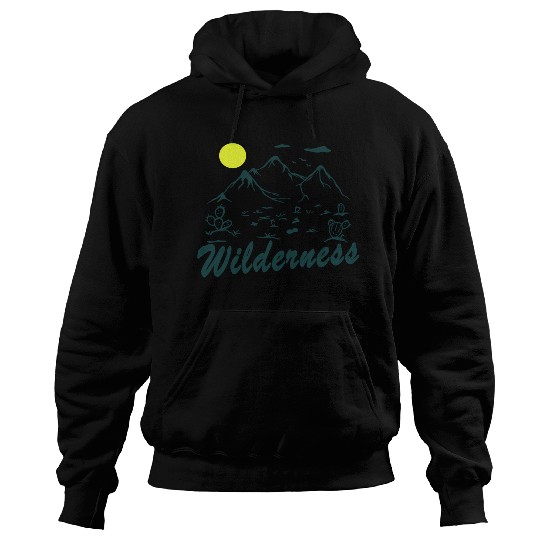 Wilderness Hiking Nature Lover Hoodies