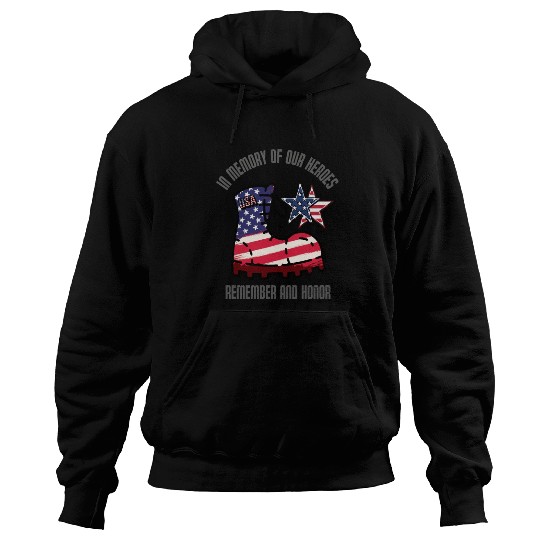 God bless America the land of the free Hoodies