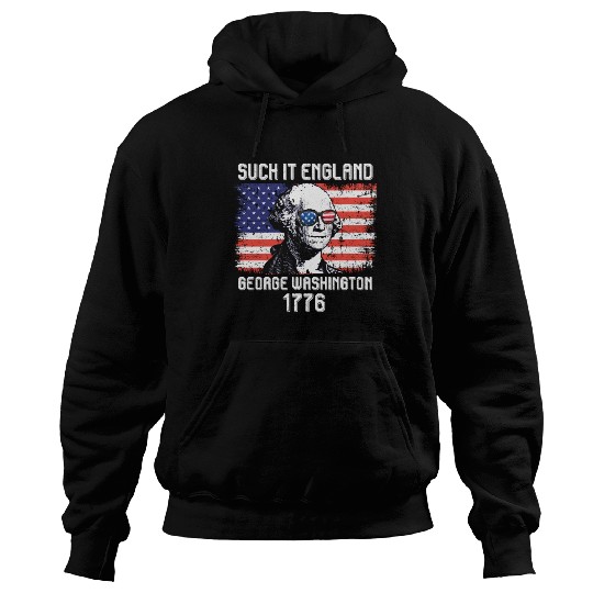 Suck it England George Washington 1776 USA Hoodies
