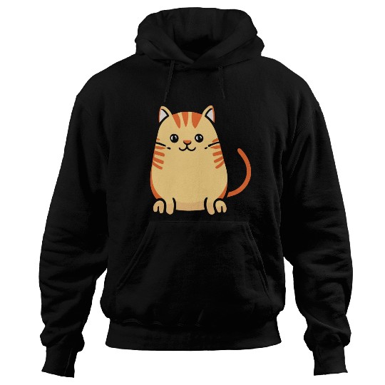 Simply cute cat Hoodies