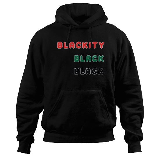 Blackity Black Black Hoodies