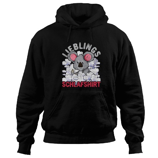 Night owl koala gift favorite sleep Hoodies