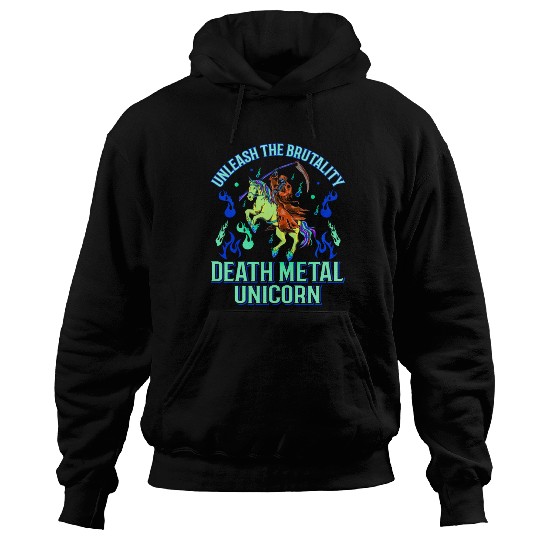 Goth Rock Satan Girl Woman Festivals Death Metal Hoodies