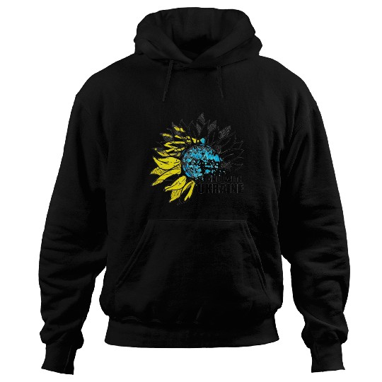 Sunflower Ukrainian Flag I Stand With Ukraine Ukra Hoodies