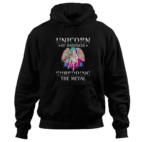 Goth Rock Satan Unicorn Festivals Death Metal Hoodies