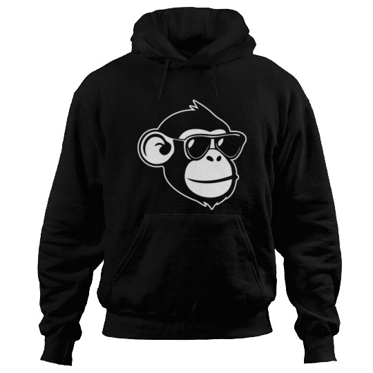 Ape Face Apes Apelike Jungle Primate Hoodies