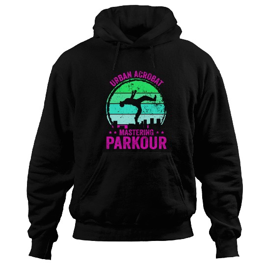 Parkour, Freerunning, Street Workout Acrobatic Hoodies