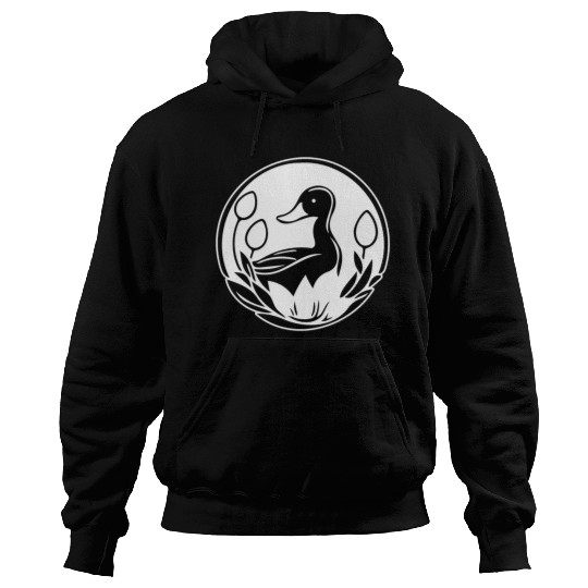 Duck Bird Nature Pond Hoodies