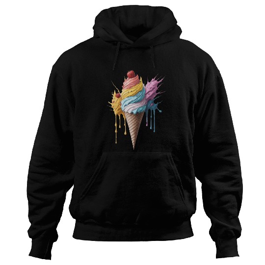 Fruity ice cream Hoodies
