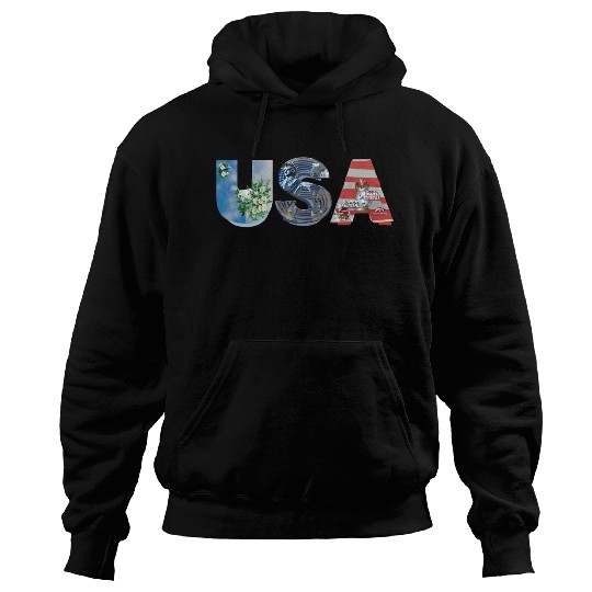 USA STATUE OF LIBERTY Comfort Colors Hoodies, USA