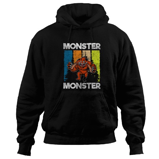 Monster Fright Character Monster Hunter Hoodies