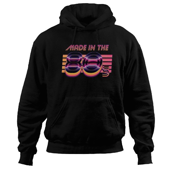 Retrowave Made In The 80s Hoodies