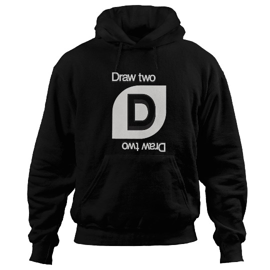 Uno Draw Two Card Hoodies