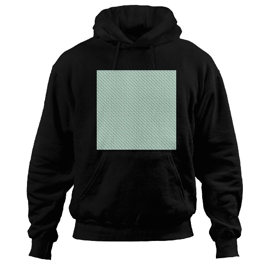 Retro Teal Circles Pattern Hoodies