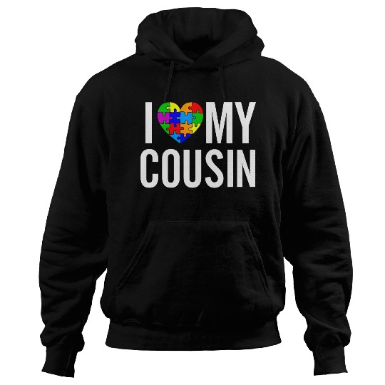 I Love My Cousin Hoodies