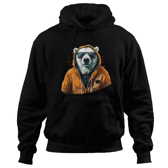 Street Style Polar Bear | Polar Bear Lovers Hoodies