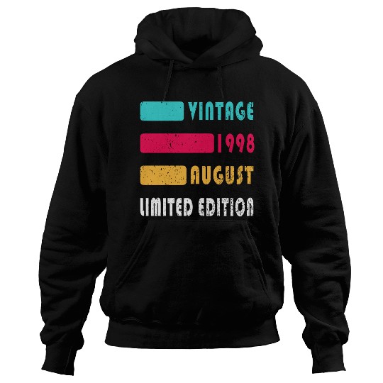 august 1998 Anniversary august 1998 august Hoodies