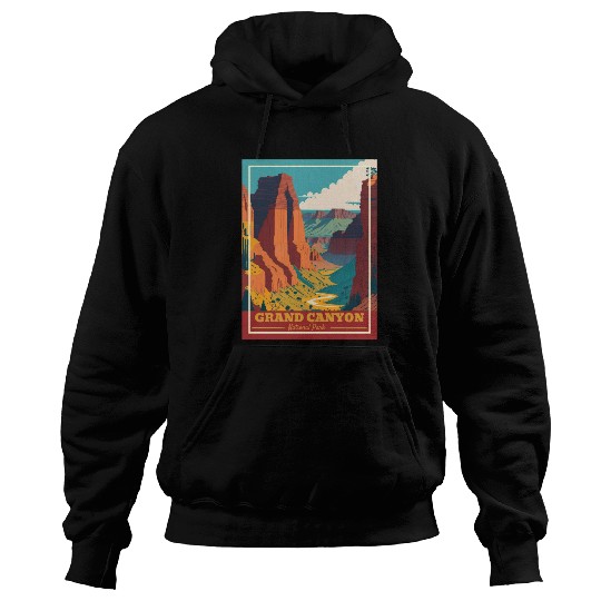 Grand Canyon National Park Arizonna Vintage Hoodies