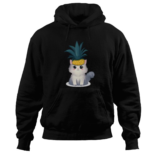 Pineapple cat Hoodies