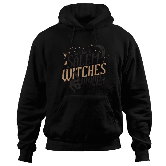 Salem Witches Union Black Hoodies