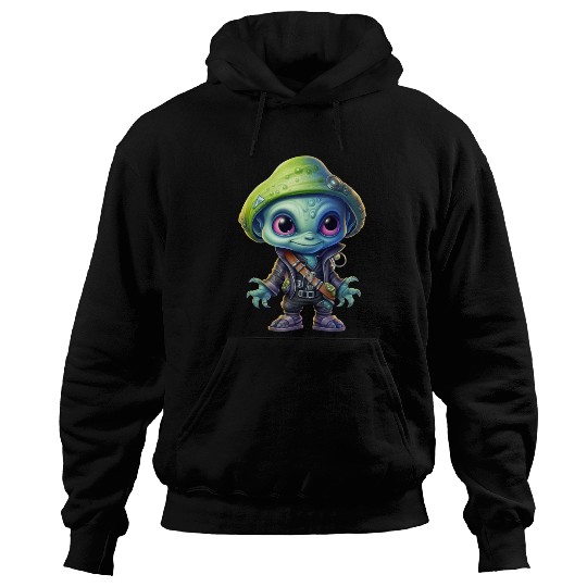 Alien Extraterrestrial Pirate Hoodies