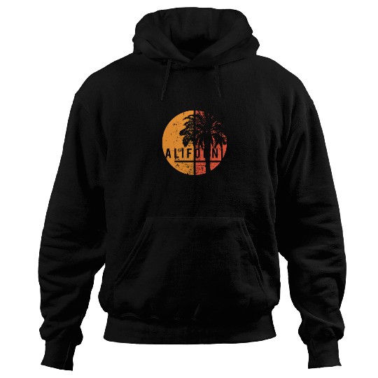 Berkeley California Cool Native Palm Tree Hoodies