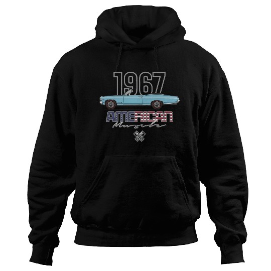 American Light Blue Convertible Hoodies