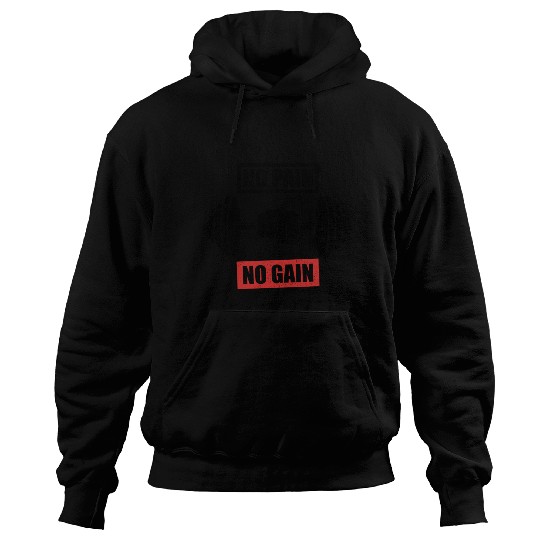 Power Up Your Workout With Our No Pain No Gain Gym Hoodies