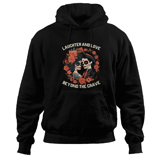 Dia De Los Muertos Sugar Skull Mexican Holiday Hoodies
