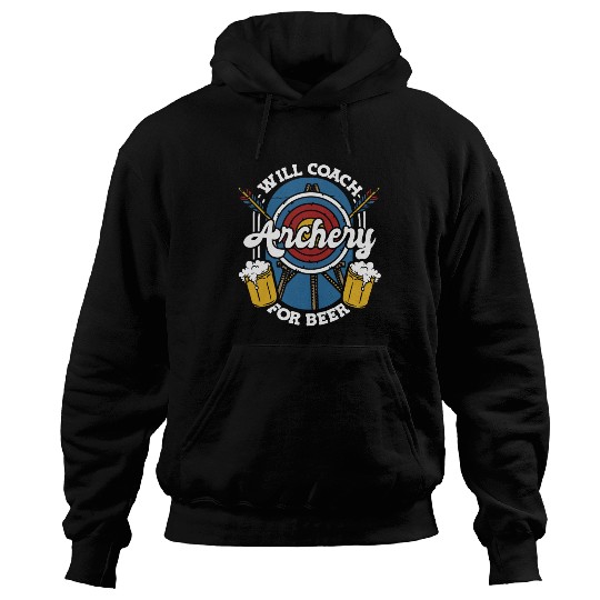 Archery Beer Archery Coach Hoodies