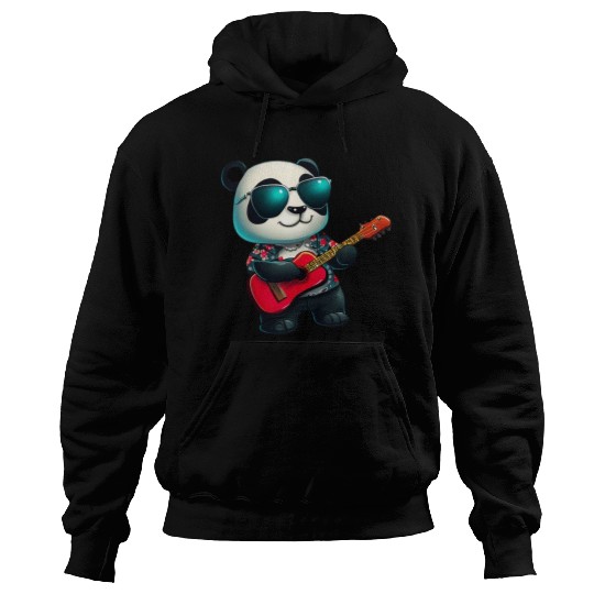 Aloha style panda Hoodies