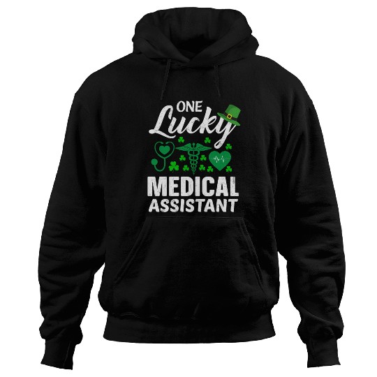 St Patrick'S Day Lucky Medical Assistant Hoodies