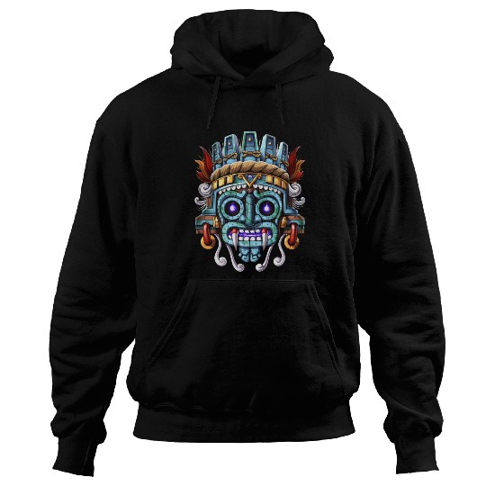 Aztec God Tlaloc Hoodies